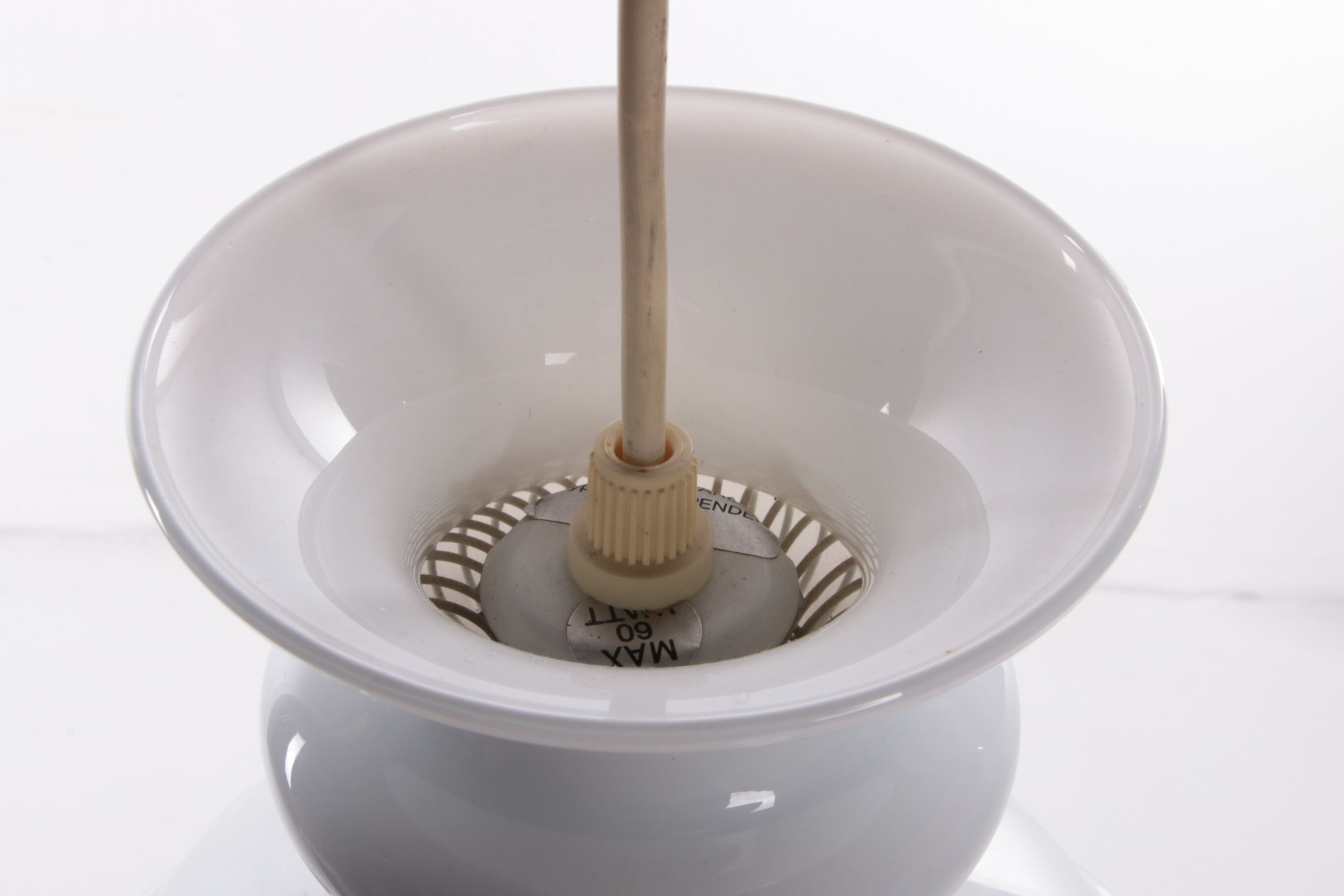 Danish Tivoli hanging lamp by Sidse Werner for Holmegaard, 1980 Denmark.