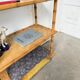 Large rattan shelf 1960