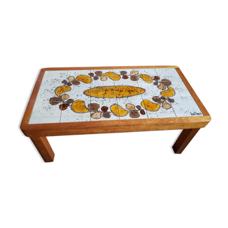 Ceramic coffee table Jean d'Asti