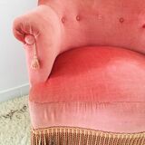 Pink armchair