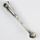 Christofle sugar tongs in silver-plated metal, Louis XV style, 19th century
