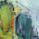 Swedish abstract oil painting
