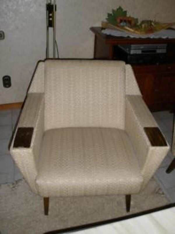 Sofa club design Architectural daybed cliclac années 50/60 danois vintage