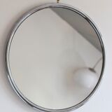 Vintage mirror in chromed metal