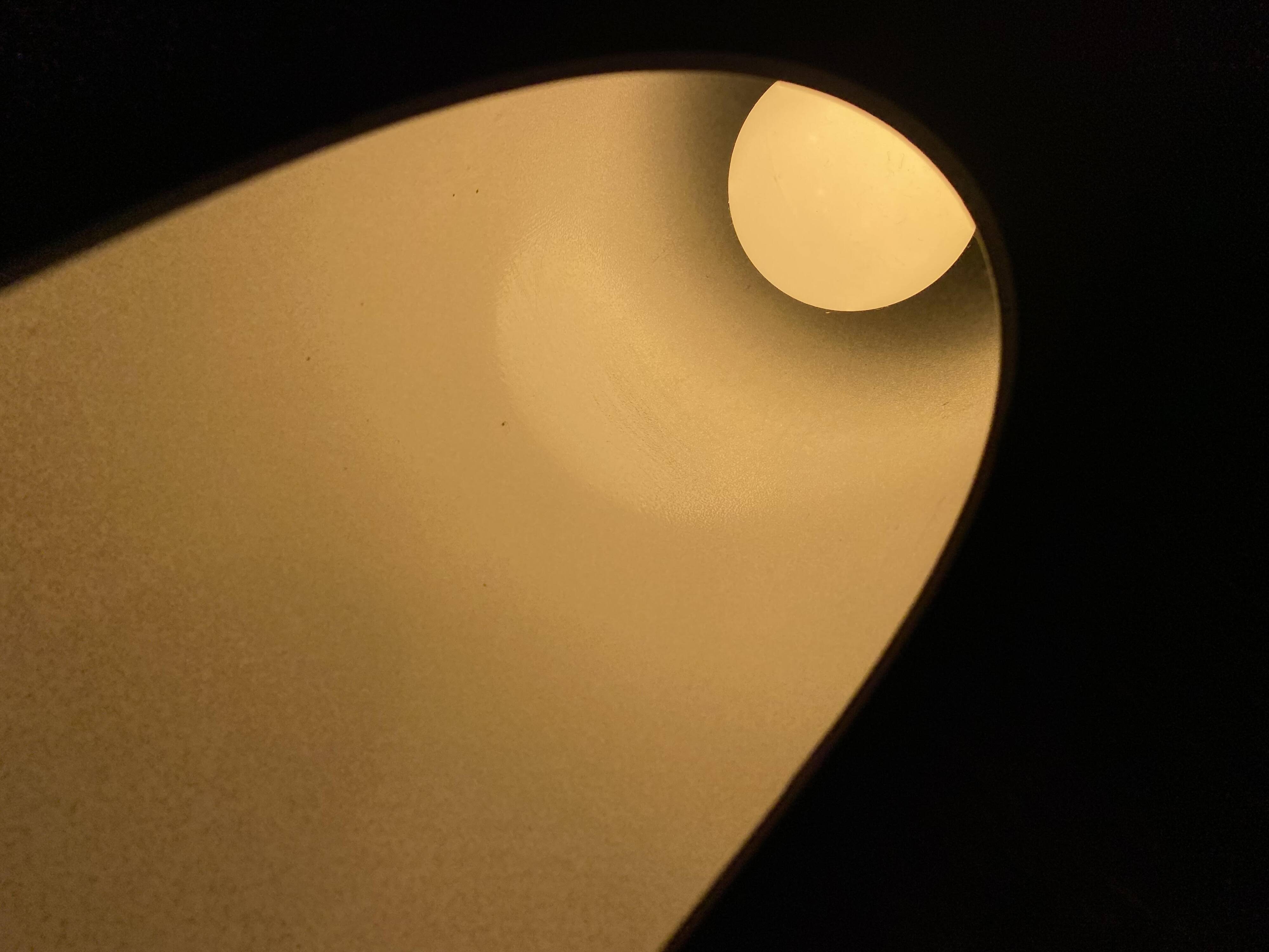 N1 Sconce Fuga XL copper / rosé wall lamp Raak Komulainen 1970 vintage