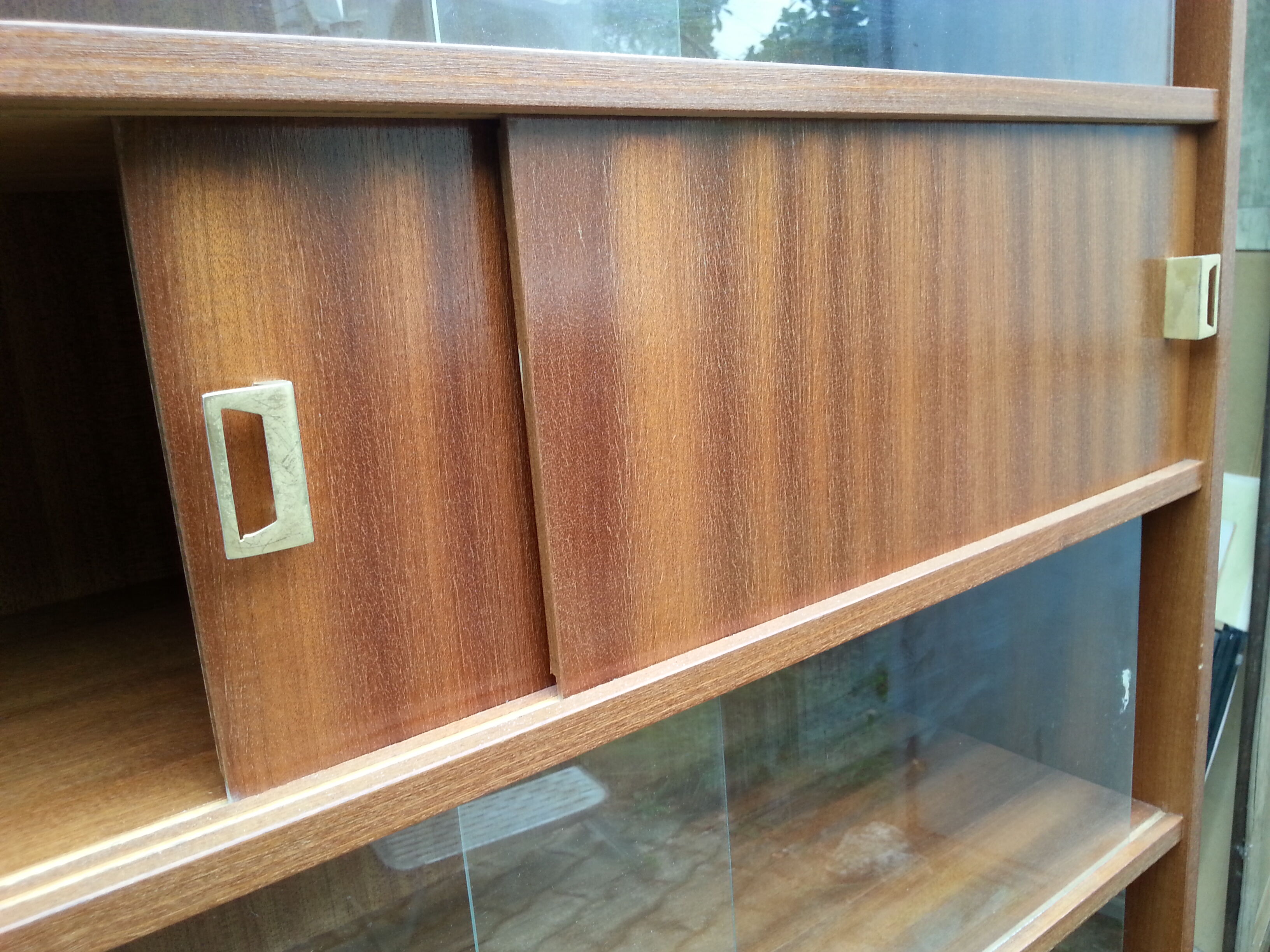 Showcase vintage 1960 in teak