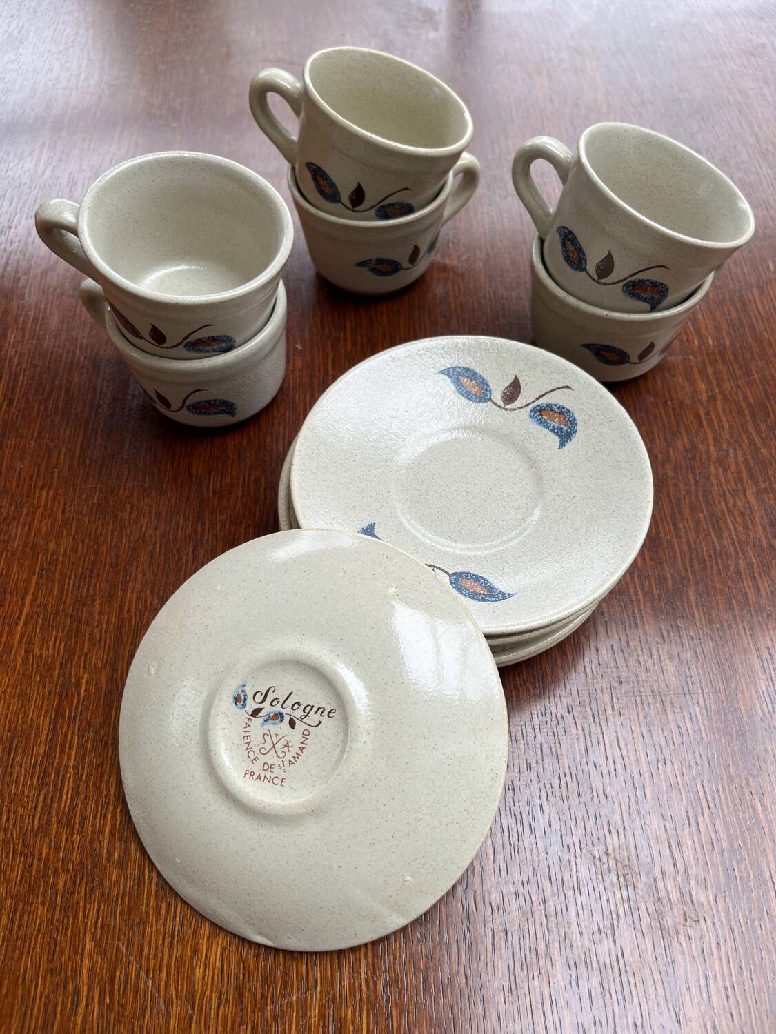 Saint Amand Sologne model coffee service