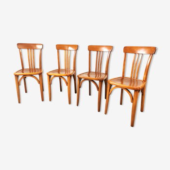 Series of 4 stella bistro chairs