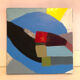 Abstract Blue Knife Oil Painting