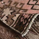 2x3 Brown & Pink Small Size Vintage Rug 52x80Cm