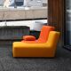 Modular sofa Confluences model " Toi et Moi Chair " designed by Philippe Nigro for Ligne Roset
