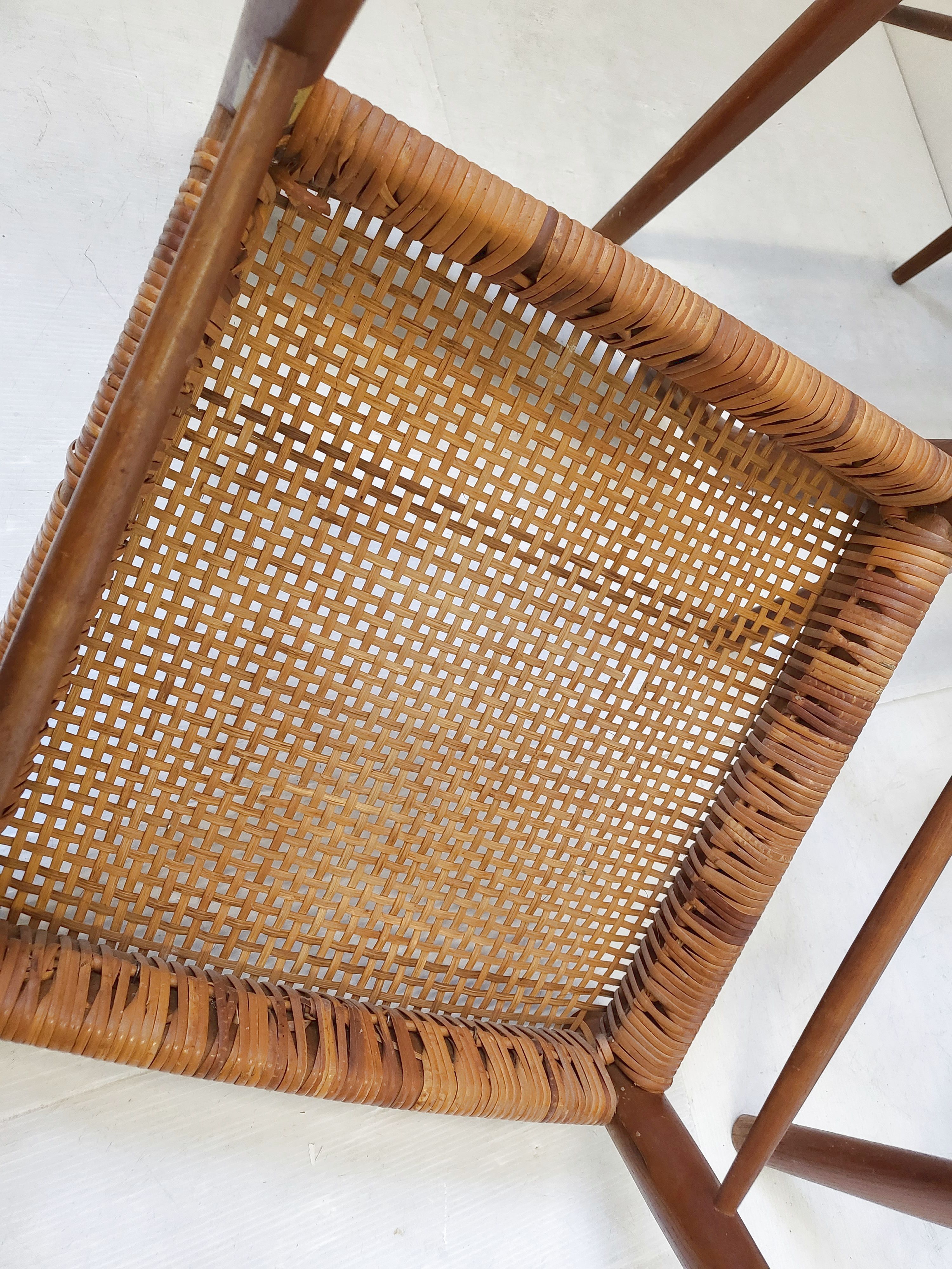 Suite of 4 vintage chairs Consorzio Sedie Friuli