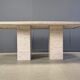 Vintage marble dining table, 1970s