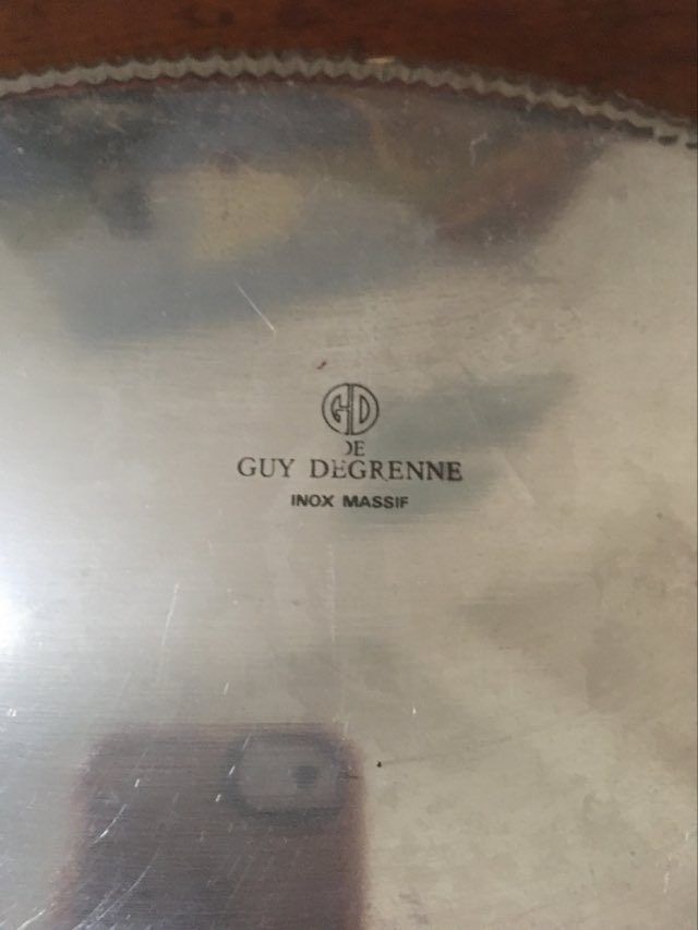 Guy Degrenne massive stainless steel basket