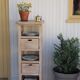 Meuble de rangement en bois massif