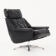 Office armchair, Danish design, 1970s, designer: Werner Langenfeld, manufacture: Esa
