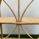 Pair of rattan and bamboo shelves or wall-bookcases, 1970