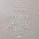 Pedrali WoW design design Claudio Dondoli coffee table - Marco Pocci Polyethylene white