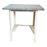 Table d'appoint émaillée