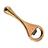 Modernist solid brass bottle opener by Carl Auböck