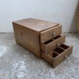 Meuble d’atelier 3 tiroirs en bois