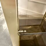 Console années 70 verre fumé