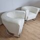 Fauteuils Chromés par Jindrich Halabala, Set de 2