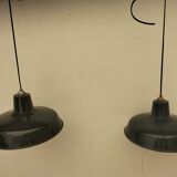 Pair of antique lamps