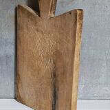 Cutting board in old solid wood