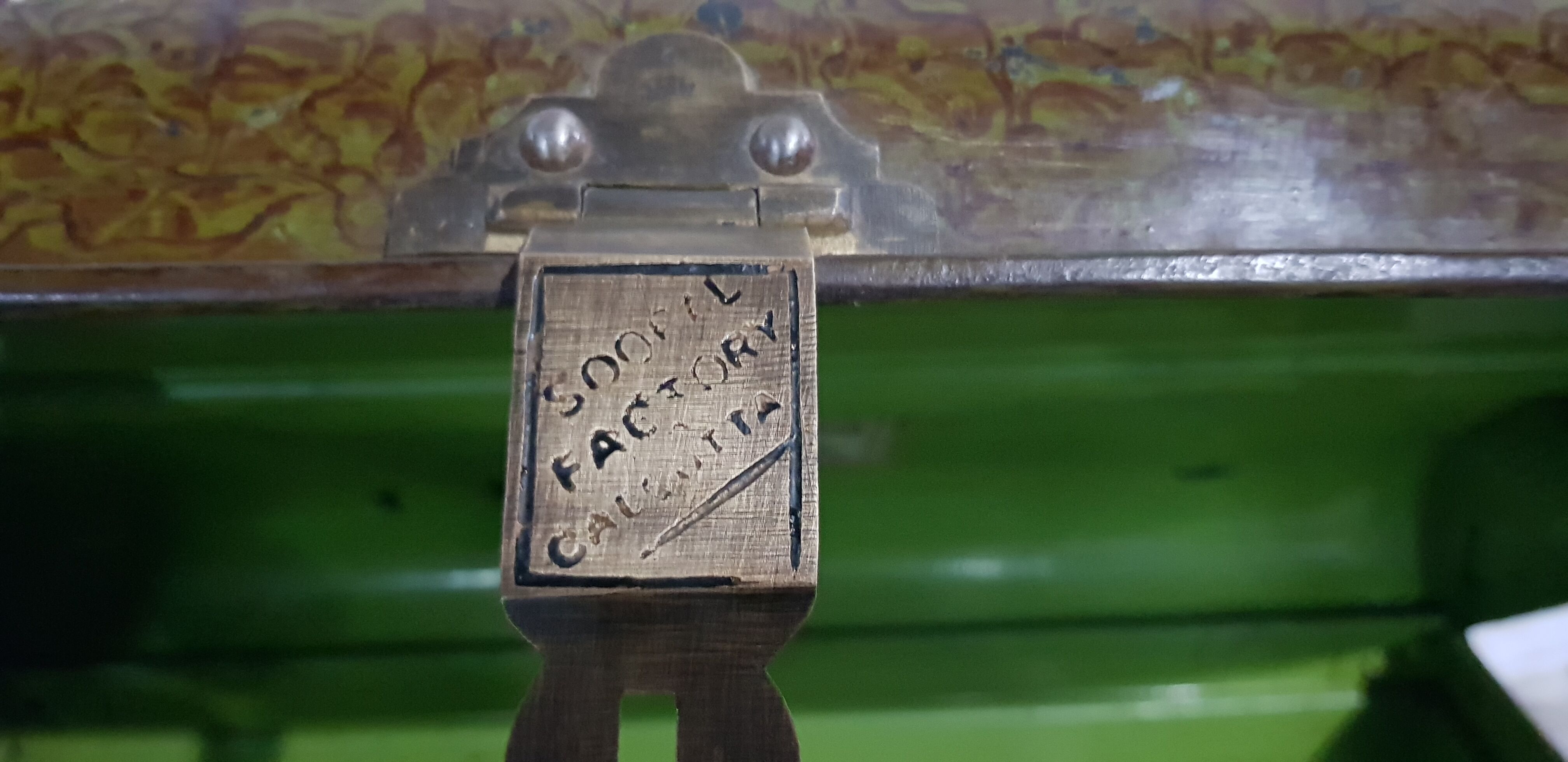 Former colonial trunk