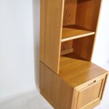 Teak bookcase Skandi Design 70s shelf 4