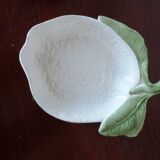 Set of two white ceramic ramekins