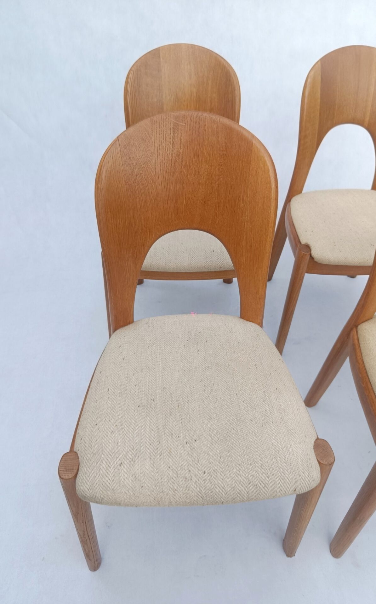 Morten Dining Chairs by attributed to Niels Koefoed, Set of 4