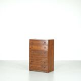 Scandinavian teak chest of drawers - 1960s