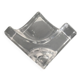 Beau cendrier cristal daum de la cubic collection