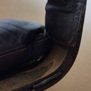 Fauteuil en cuir Westnofa Siesta par Ingmar Relling, 1960