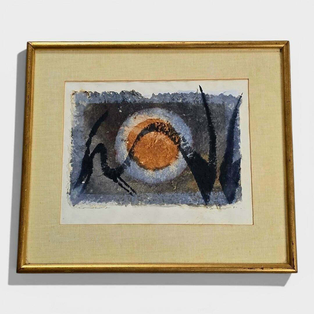 Willy Sauter – Abstract Composition (1982) – Siegenthaler Paper