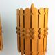 3 Scandinavian suspensions vintage pine 1960