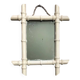 vintage bamboo mirror