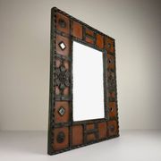 Vintage wall mirror by Palladio, Italy, 1960s