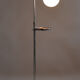 Lampadaire Bauhaus restauré, Hynek Gottwald, acier chromé, Tchéquie