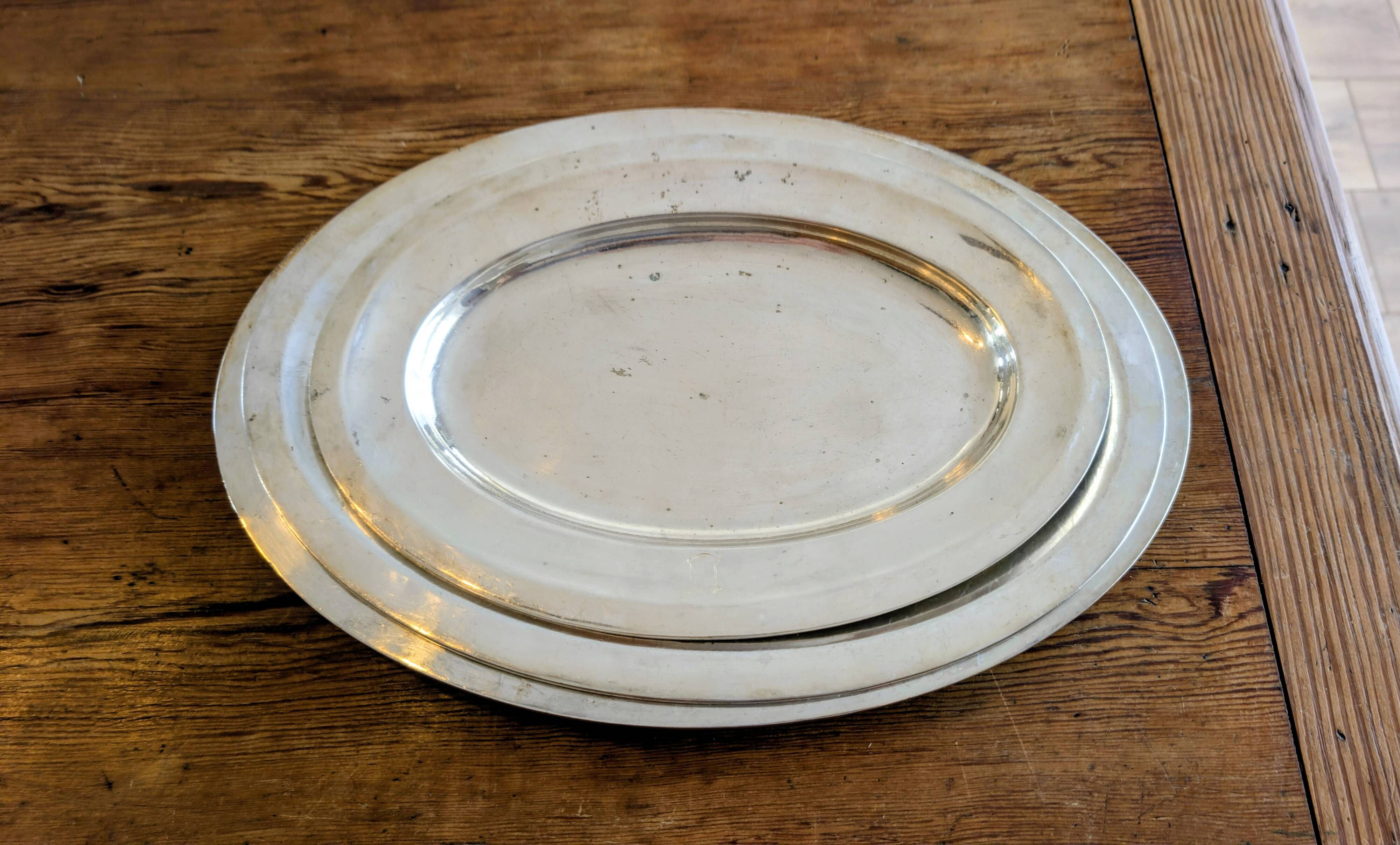 Christofle oval dish trio – Silver-plated metal, timeless elegance