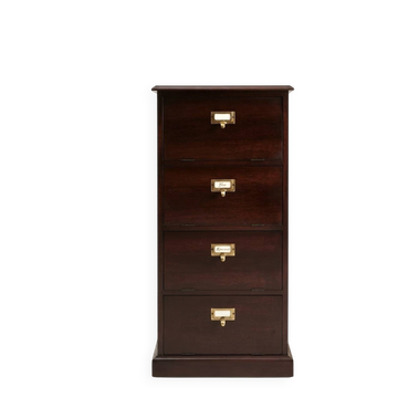 Mahogany veneer sorting furniture