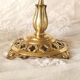 Coupe, plateau sur pied en bronze