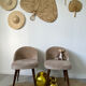 Vintage furry chairs