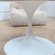 AKA Wattenheimer coffee table from the 1960s, marble and aluminium cast.