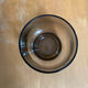 Set of 6 luminarc glasses grey smoke 1970s vintage #e395