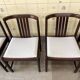 Set of six vintage Illum Wikkelsø dining chairs