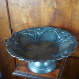 Piedouche tin cut with lily patterns - art nouveau - xxth century