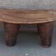 Antique wooden stool. Senufo African art from Côte d'Ivoire.